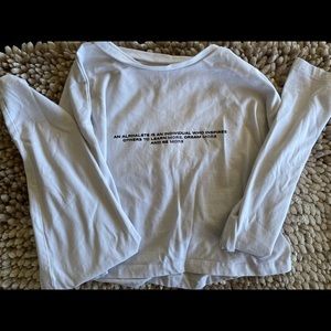 Alphalete Legacy Oversized Cropped